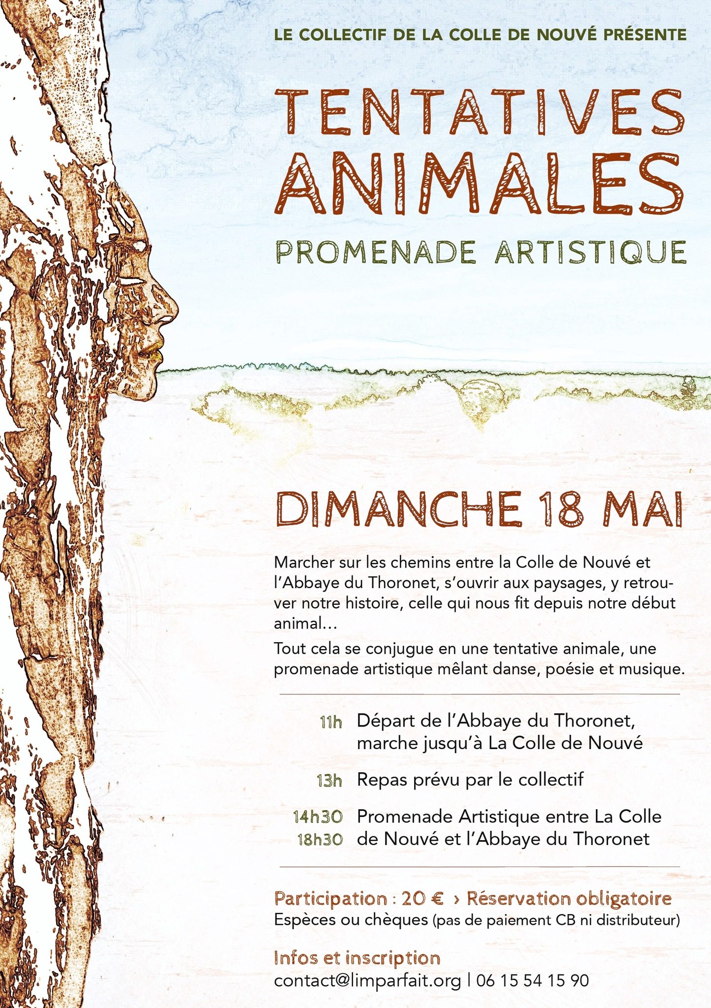 Tentatives Animales Promenade Artistique