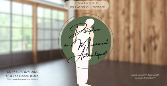Stage Mouvement Authentique avril 2026 à La Fée Nadou